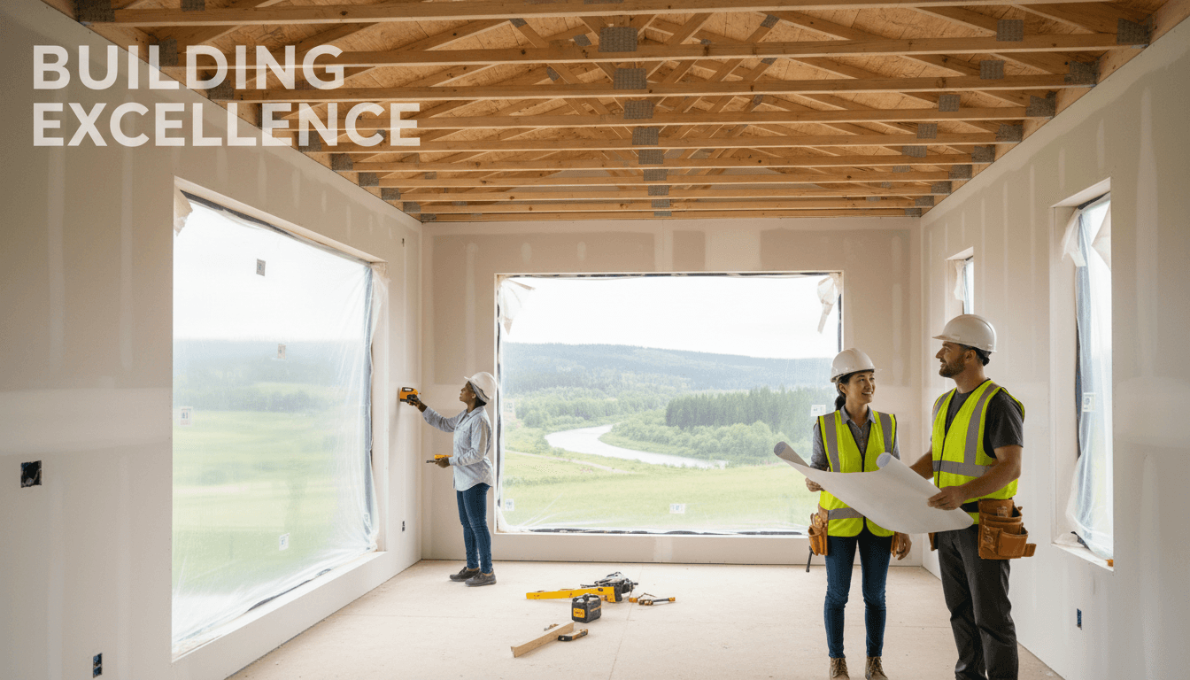 Completed residential construction project by 12M Projects