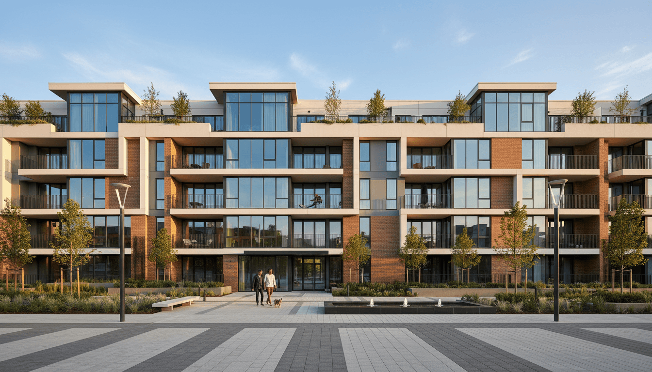 Large-scale residential construction development